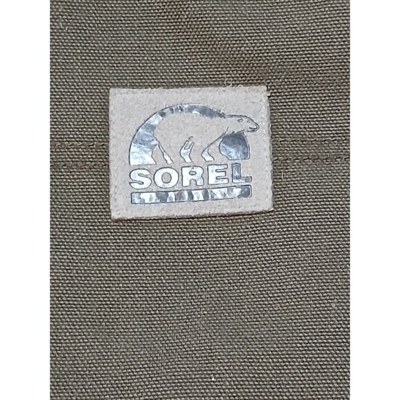 Sorel Heavy Duty Canvas Pants Mens 30x32 Olive Green Workwear Denim Carpenter - Picture 7 of 7